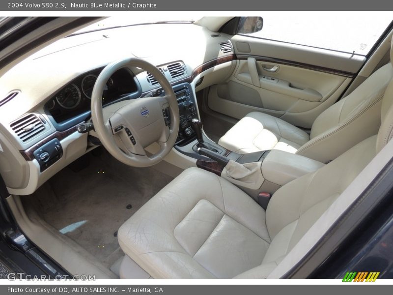 Nautic Blue Metallic / Graphite 2004 Volvo S80 2.9