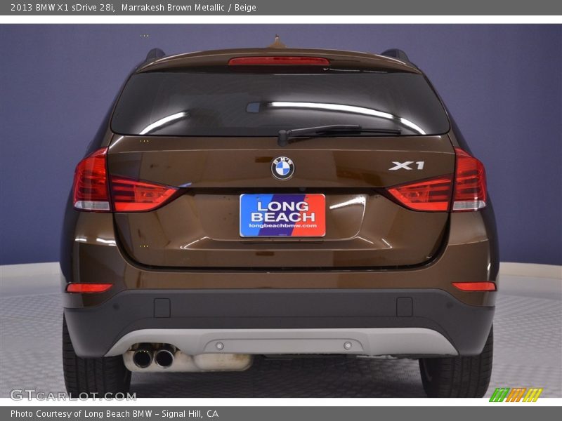 Marrakesh Brown Metallic / Beige 2013 BMW X1 sDrive 28i