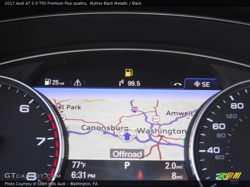 Navigation of 2017 A7 3.0 TFSI Premium Plus quattro