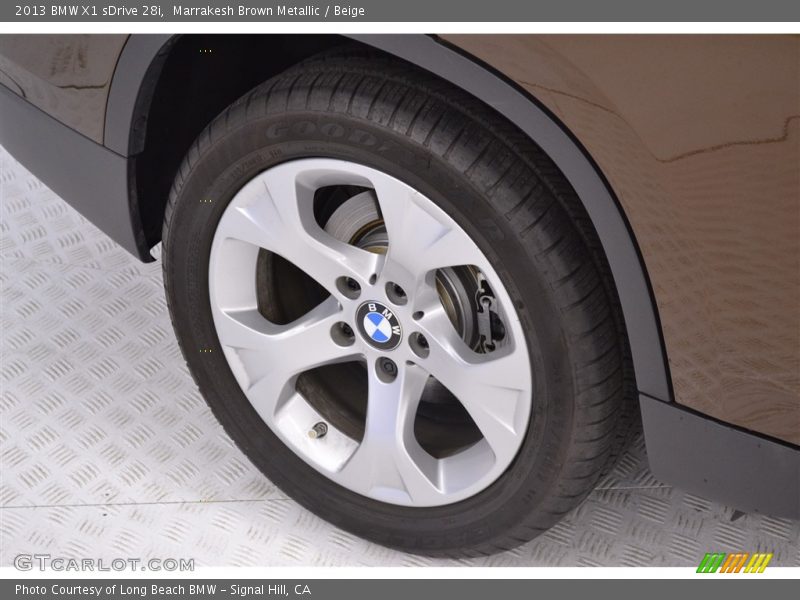Marrakesh Brown Metallic / Beige 2013 BMW X1 sDrive 28i