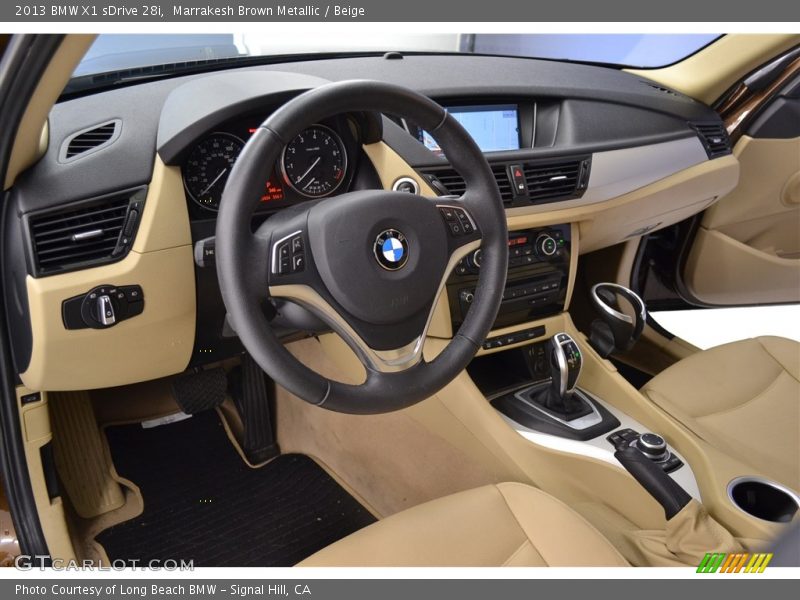 Marrakesh Brown Metallic / Beige 2013 BMW X1 sDrive 28i