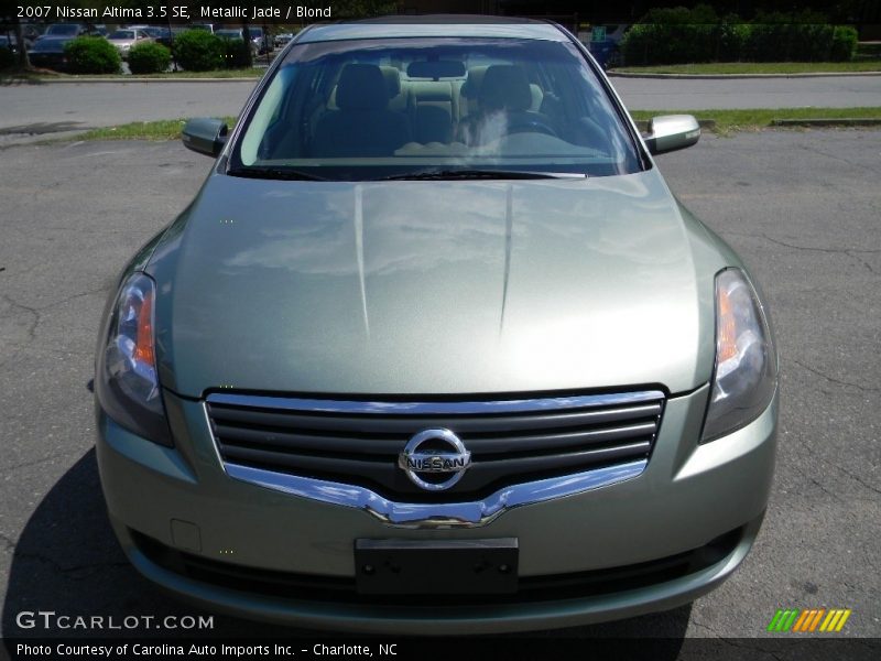 Metallic Jade / Blond 2007 Nissan Altima 3.5 SE