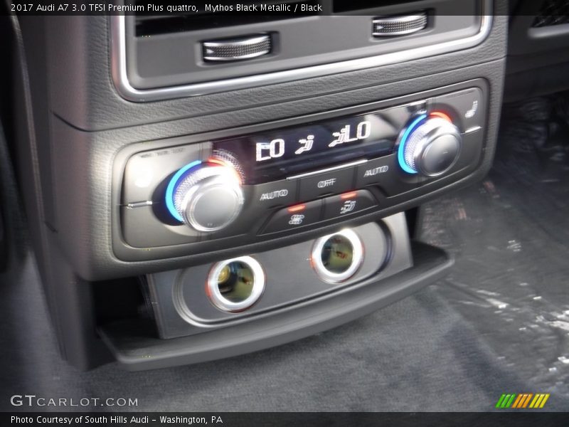 Mythos Black Metallic / Black 2017 Audi A7 3.0 TFSI Premium Plus quattro