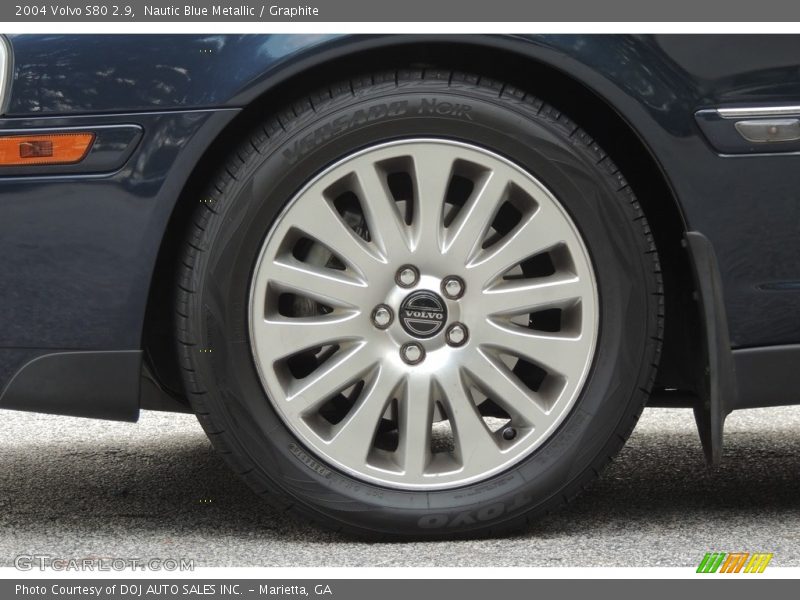Nautic Blue Metallic / Graphite 2004 Volvo S80 2.9