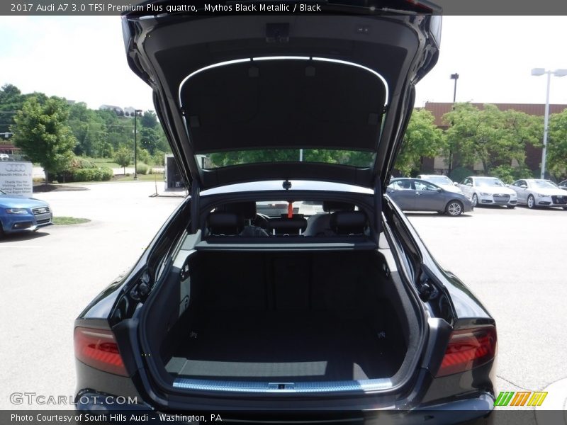 Mythos Black Metallic / Black 2017 Audi A7 3.0 TFSI Premium Plus quattro