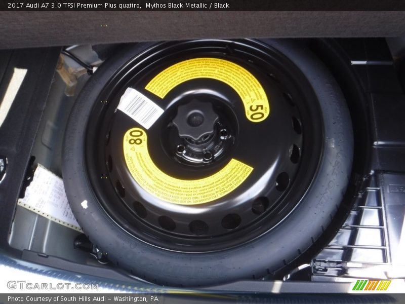 Mythos Black Metallic / Black 2017 Audi A7 3.0 TFSI Premium Plus quattro