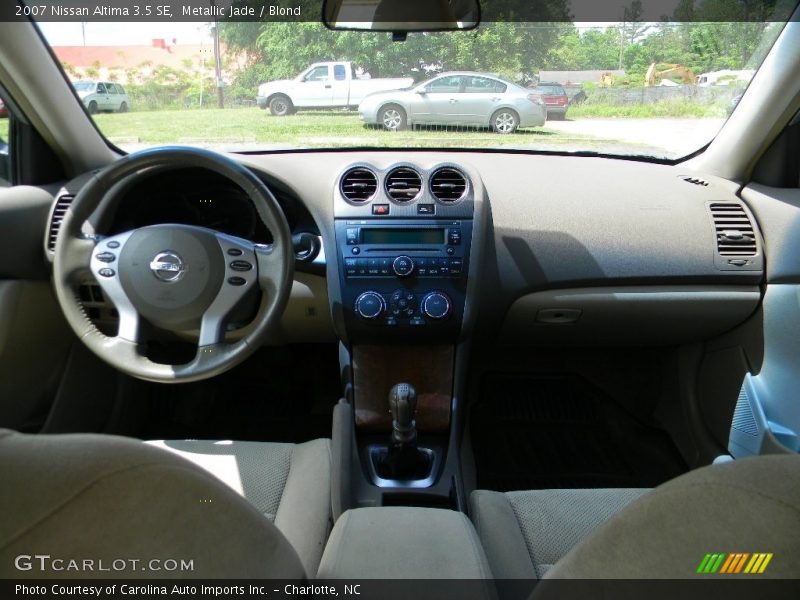 Metallic Jade / Blond 2007 Nissan Altima 3.5 SE