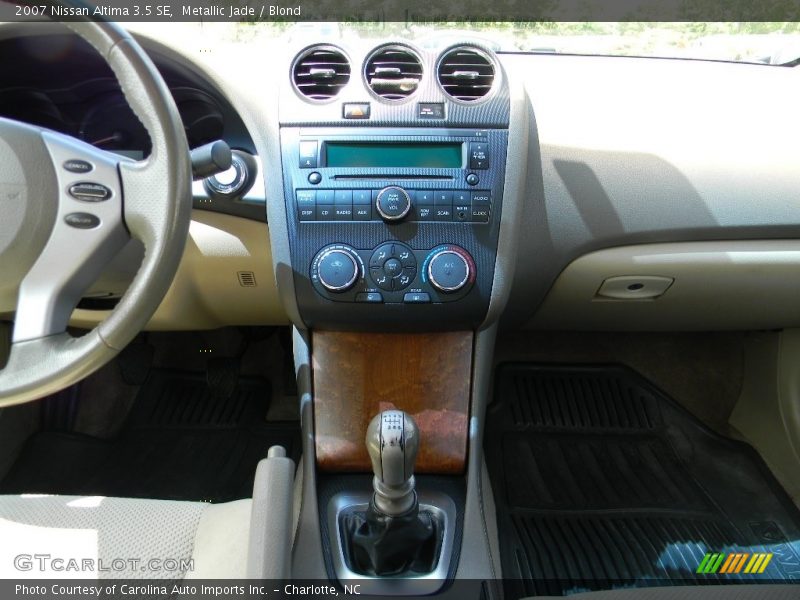 Metallic Jade / Blond 2007 Nissan Altima 3.5 SE