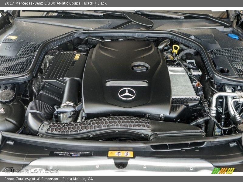  2017 C 300 4Matic Coupe Engine - 2.0 Liter DI Turbocharged DOHC 16-Valve VVT 4 Cylinder