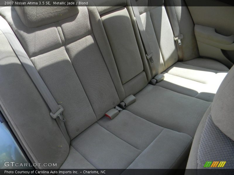 Metallic Jade / Blond 2007 Nissan Altima 3.5 SE