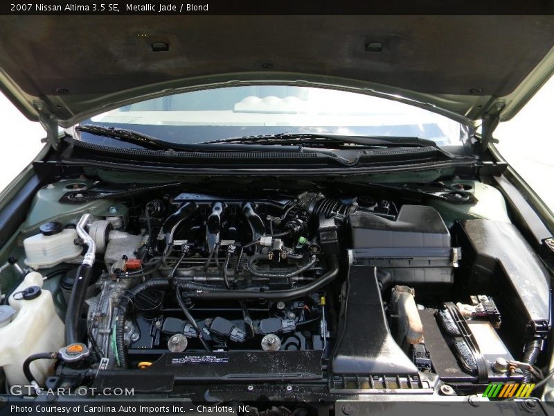 Metallic Jade / Blond 2007 Nissan Altima 3.5 SE