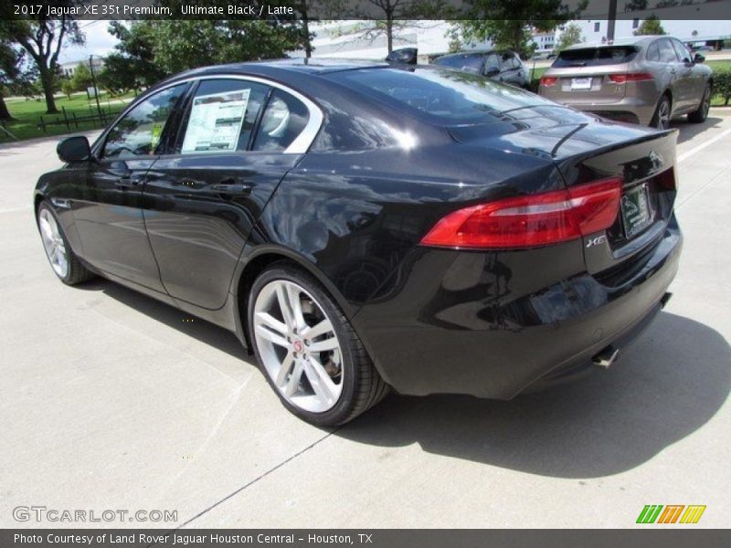 Ultimate Black / Latte 2017 Jaguar XE 35t Premium
