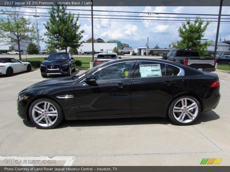 Ultimate Black / Latte 2017 Jaguar XE 35t Premium