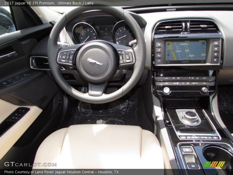 Ultimate Black / Latte 2017 Jaguar XE 35t Premium