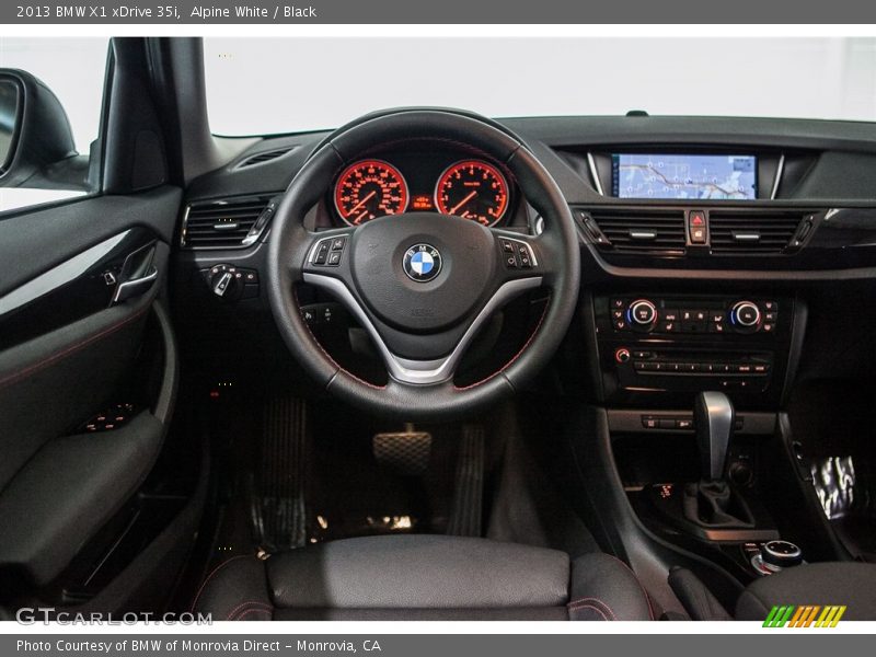 Alpine White / Black 2013 BMW X1 xDrive 35i