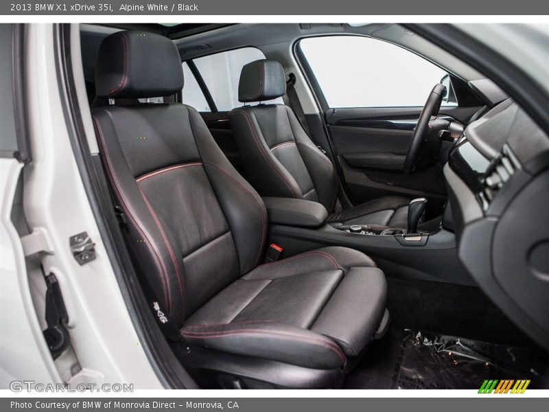 Alpine White / Black 2013 BMW X1 xDrive 35i