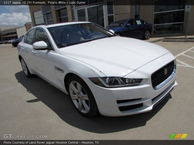 Polaris White / Light Oyster 2017 Jaguar XE 25t Premium