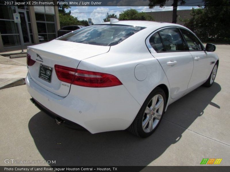 Polaris White / Light Oyster 2017 Jaguar XE 25t Premium