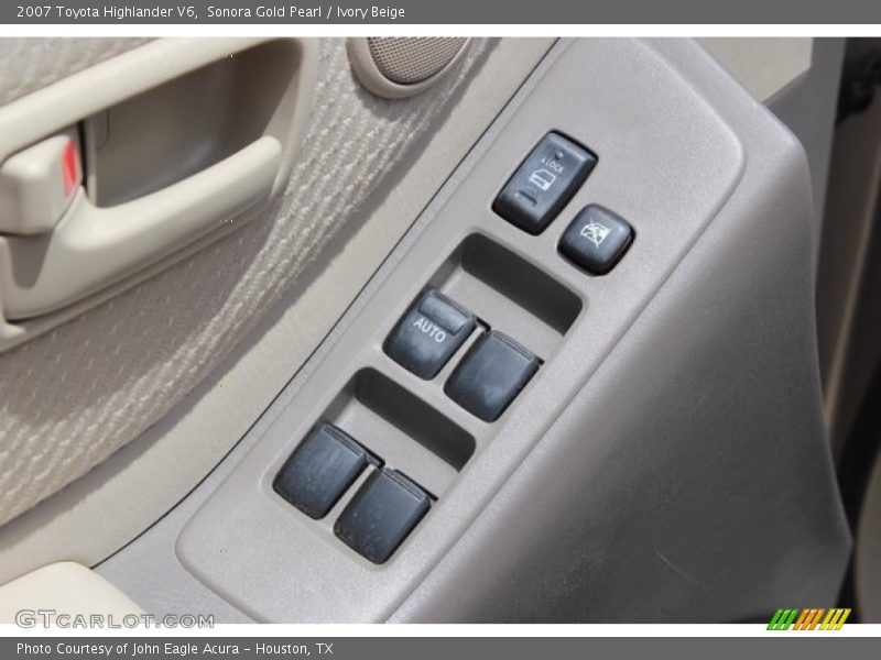 Sonora Gold Pearl / Ivory Beige 2007 Toyota Highlander V6