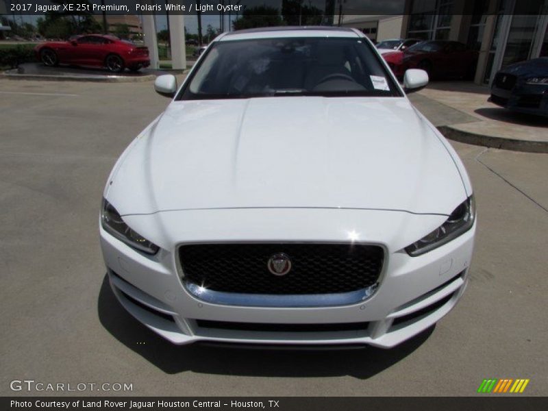 Polaris White / Light Oyster 2017 Jaguar XE 25t Premium