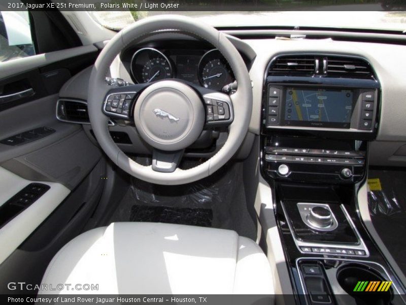 Polaris White / Light Oyster 2017 Jaguar XE 25t Premium