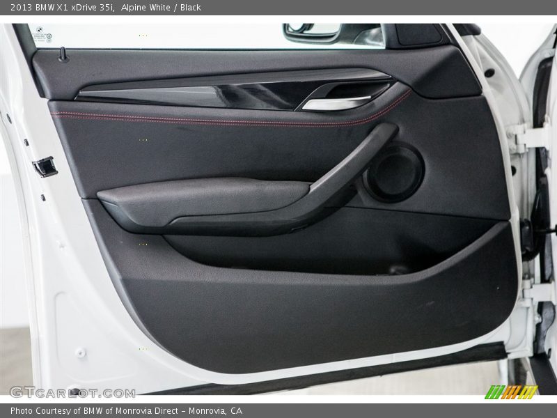 Alpine White / Black 2013 BMW X1 xDrive 35i