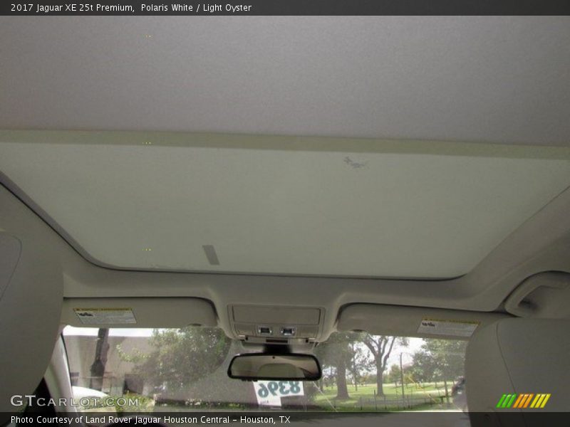Polaris White / Light Oyster 2017 Jaguar XE 25t Premium