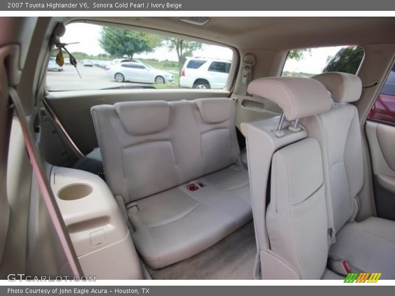 Sonora Gold Pearl / Ivory Beige 2007 Toyota Highlander V6