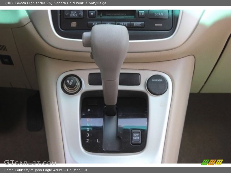 Sonora Gold Pearl / Ivory Beige 2007 Toyota Highlander V6
