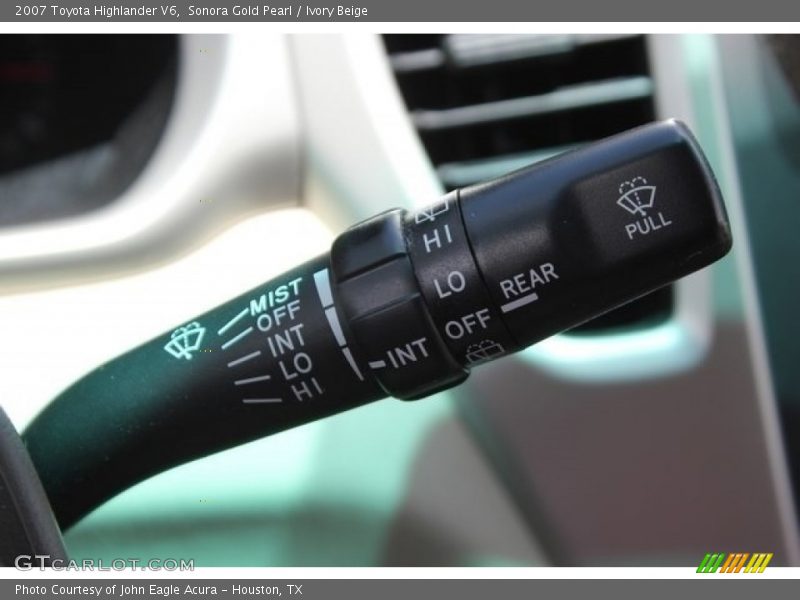 Sonora Gold Pearl / Ivory Beige 2007 Toyota Highlander V6