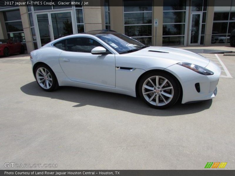 Glacier White / Jet 2017 Jaguar F-TYPE S Coupe