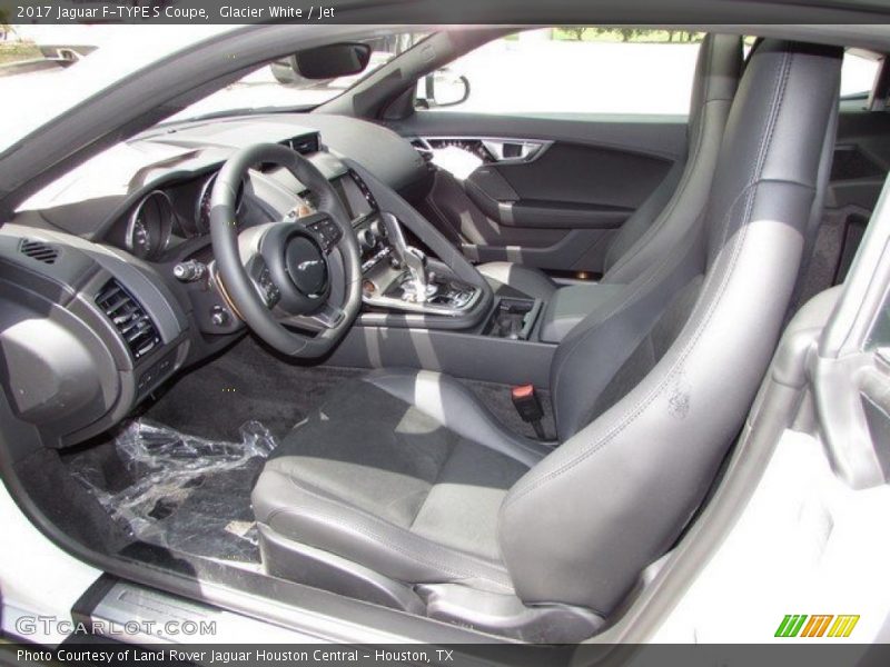 Glacier White / Jet 2017 Jaguar F-TYPE S Coupe