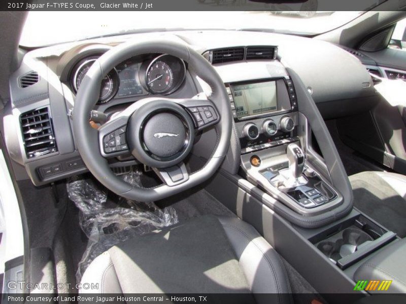 Glacier White / Jet 2017 Jaguar F-TYPE S Coupe