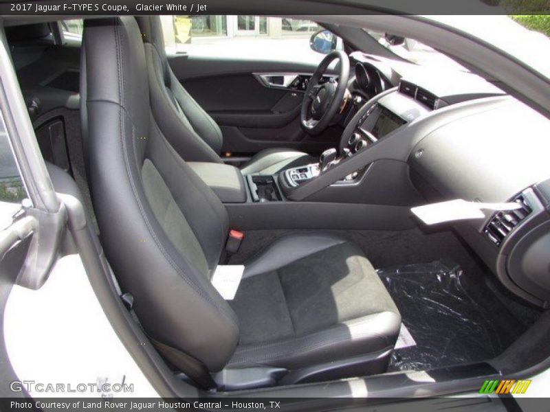 Glacier White / Jet 2017 Jaguar F-TYPE S Coupe
