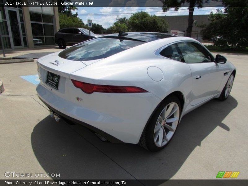 Glacier White / Jet 2017 Jaguar F-TYPE S Coupe
