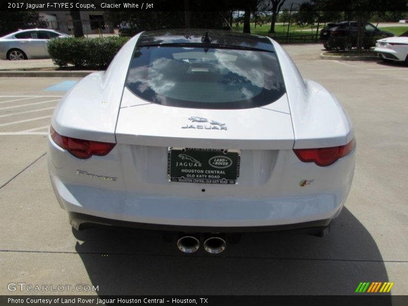 Glacier White / Jet 2017 Jaguar F-TYPE S Coupe