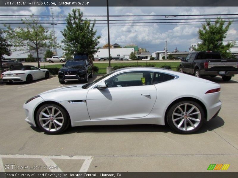 Glacier White / Jet 2017 Jaguar F-TYPE S Coupe