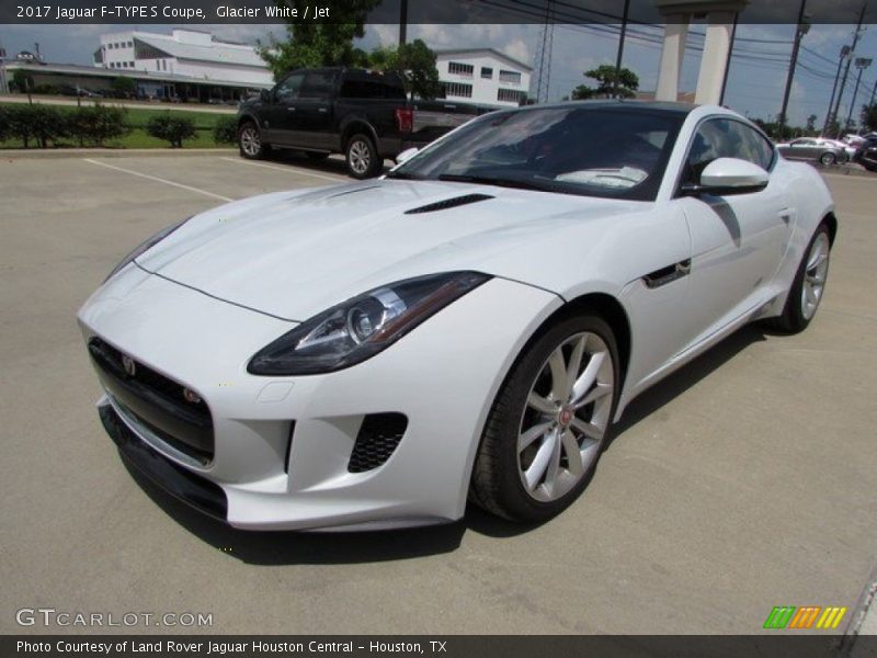 Glacier White / Jet 2017 Jaguar F-TYPE S Coupe