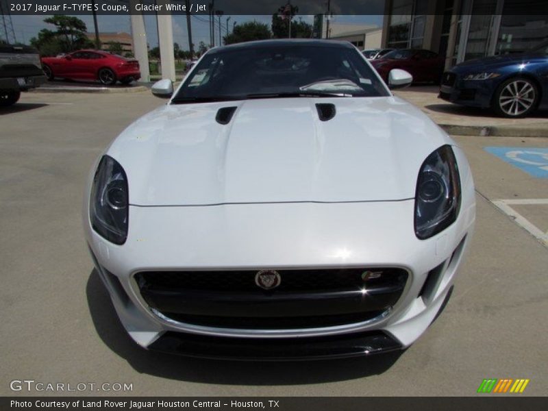 Glacier White / Jet 2017 Jaguar F-TYPE S Coupe