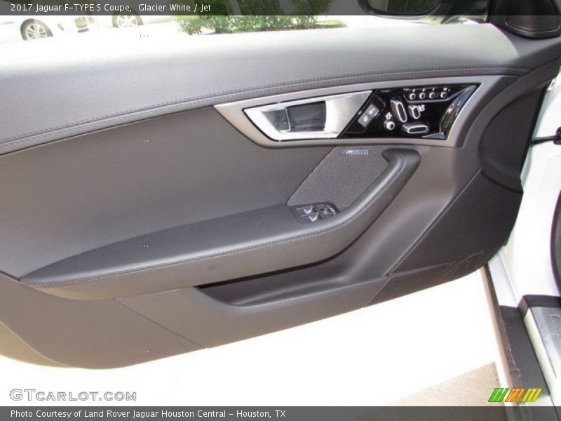 Glacier White / Jet 2017 Jaguar F-TYPE S Coupe