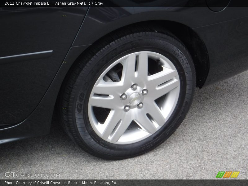 Ashen Gray Metallic / Gray 2012 Chevrolet Impala LT