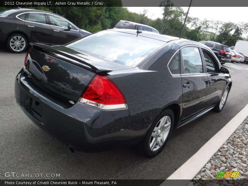Ashen Gray Metallic / Gray 2012 Chevrolet Impala LT