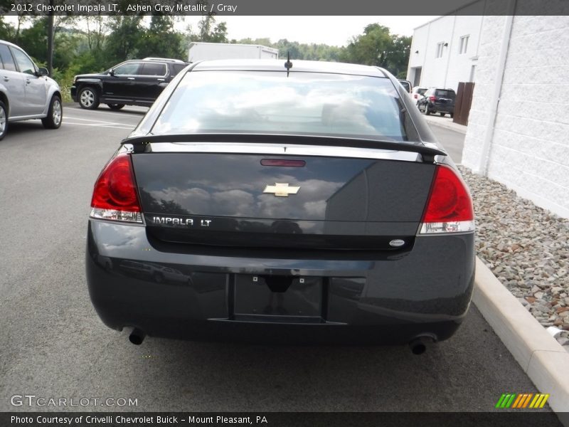 Ashen Gray Metallic / Gray 2012 Chevrolet Impala LT