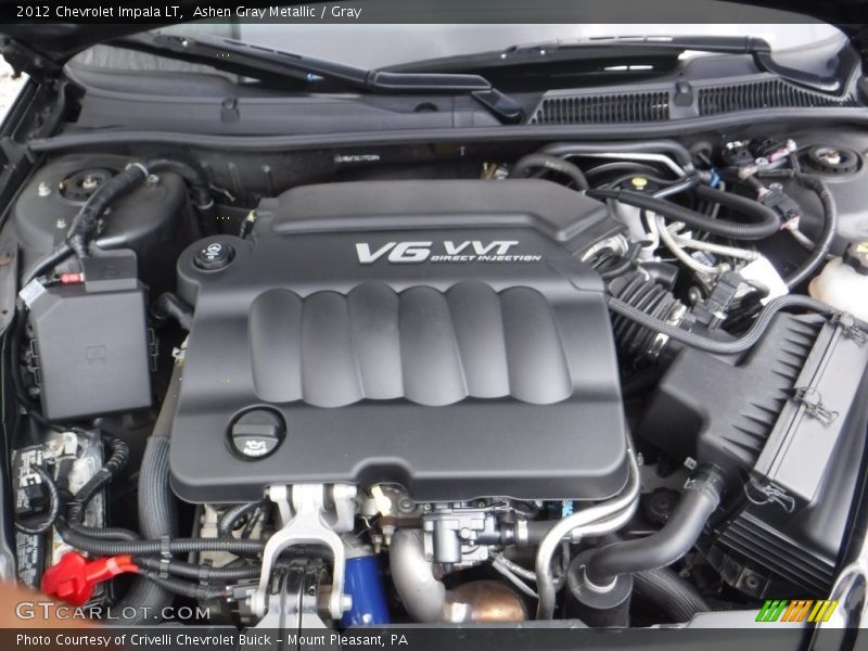 Ashen Gray Metallic / Gray 2012 Chevrolet Impala LT