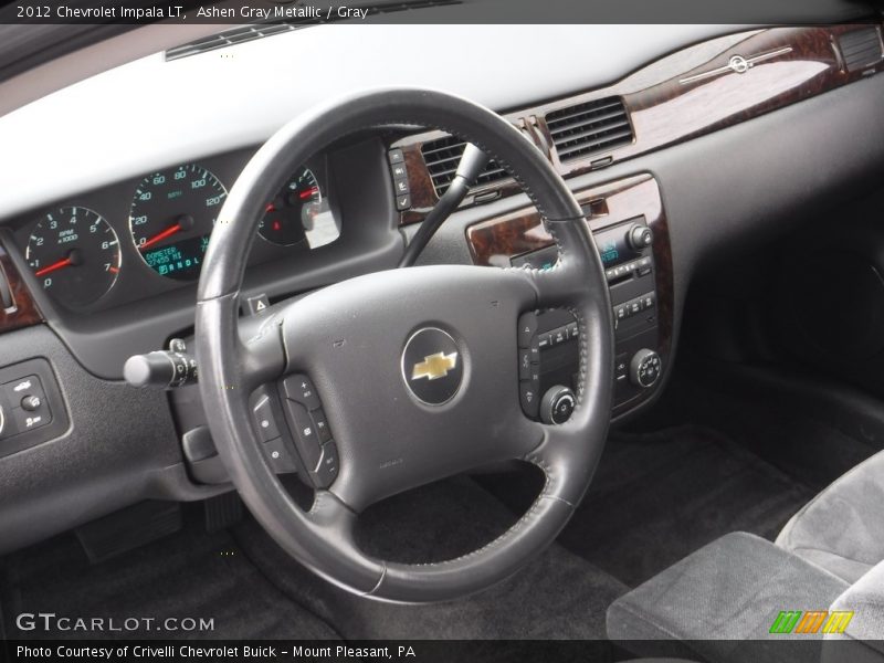 Ashen Gray Metallic / Gray 2012 Chevrolet Impala LT
