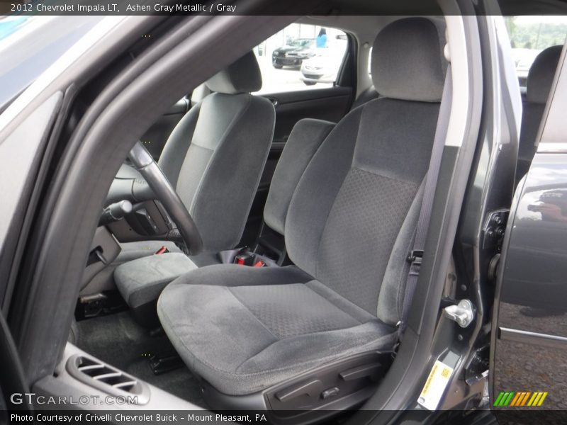Ashen Gray Metallic / Gray 2012 Chevrolet Impala LT