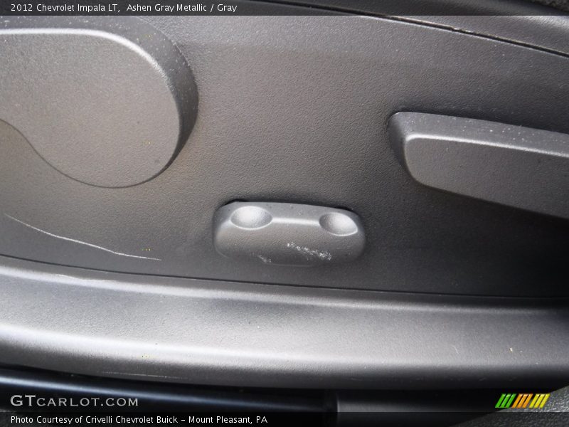 Ashen Gray Metallic / Gray 2012 Chevrolet Impala LT