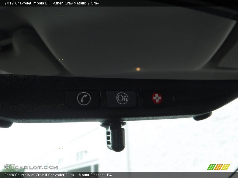 Ashen Gray Metallic / Gray 2012 Chevrolet Impala LT