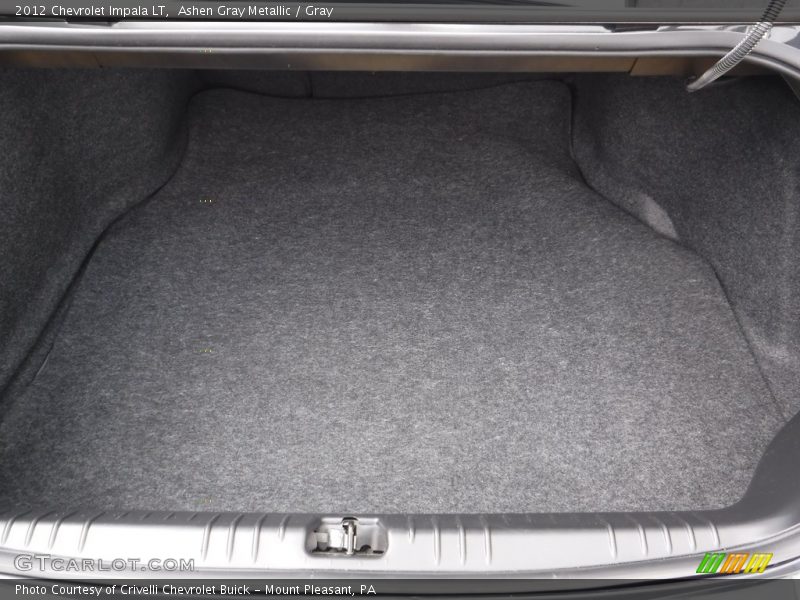 Ashen Gray Metallic / Gray 2012 Chevrolet Impala LT