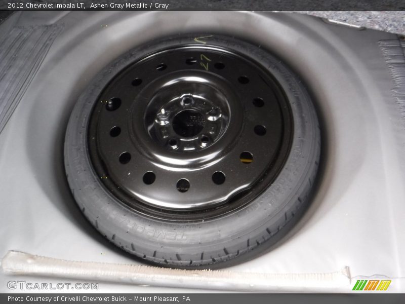 Ashen Gray Metallic / Gray 2012 Chevrolet Impala LT